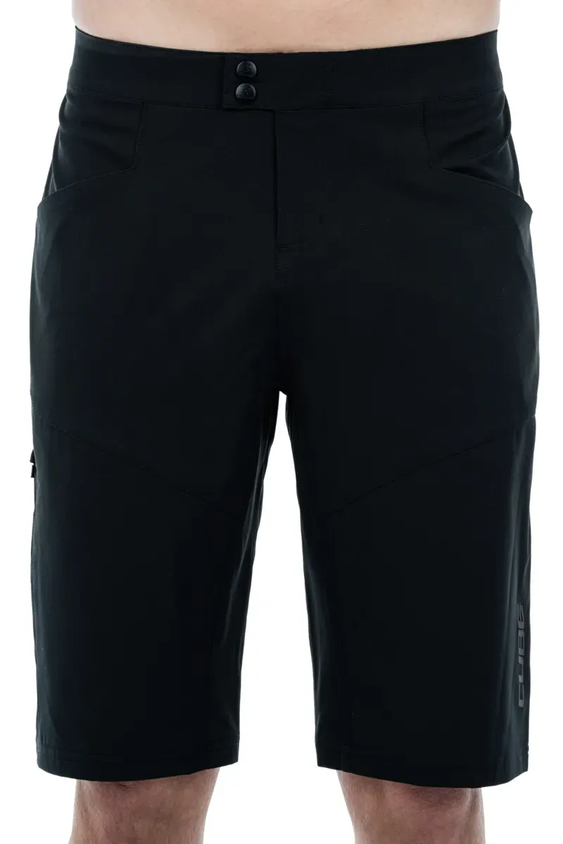 2022 Cube ATX CMPT Baggy Shorts in Black