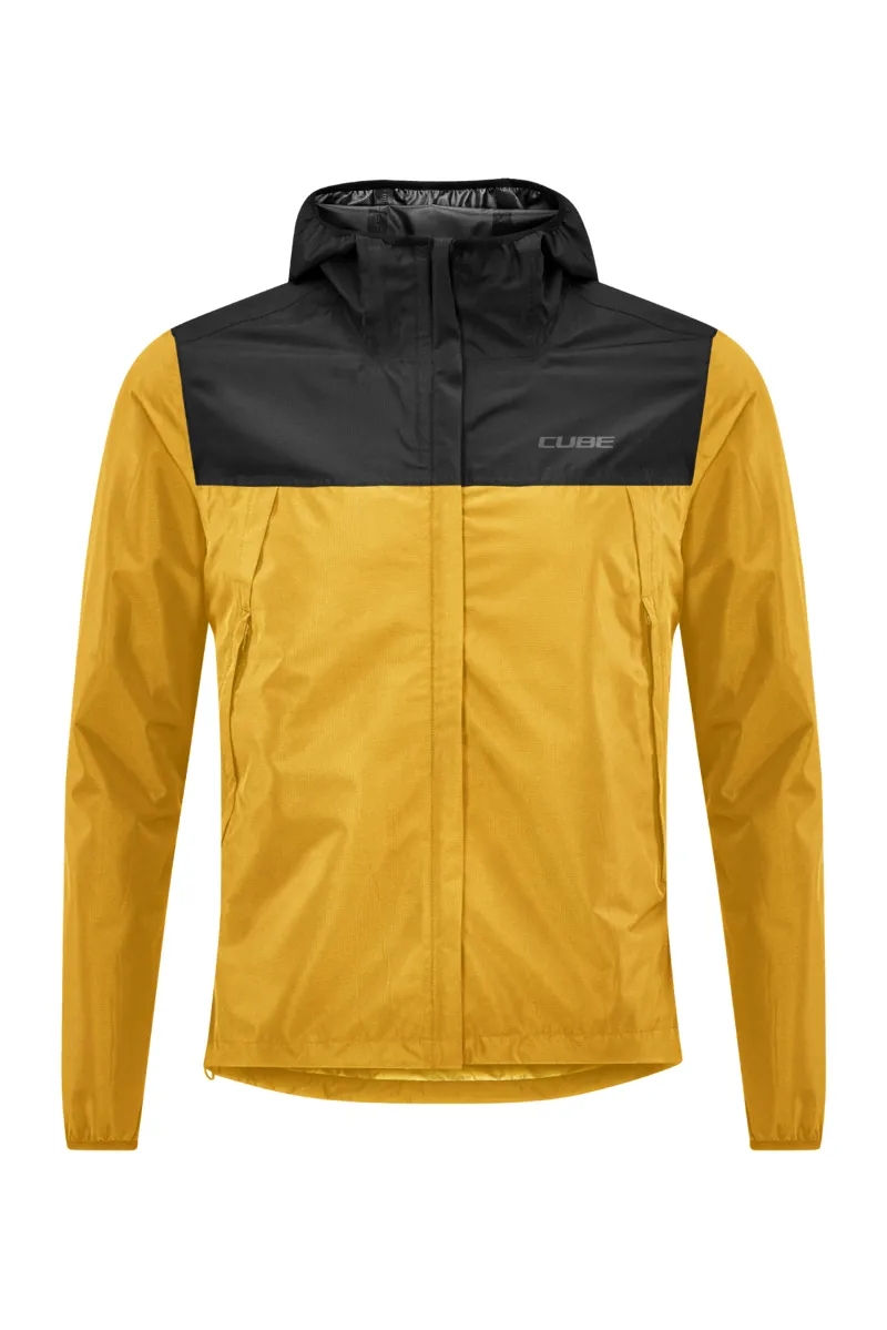 Cube ATX Rain Jacket CMPT in Yellow/Black