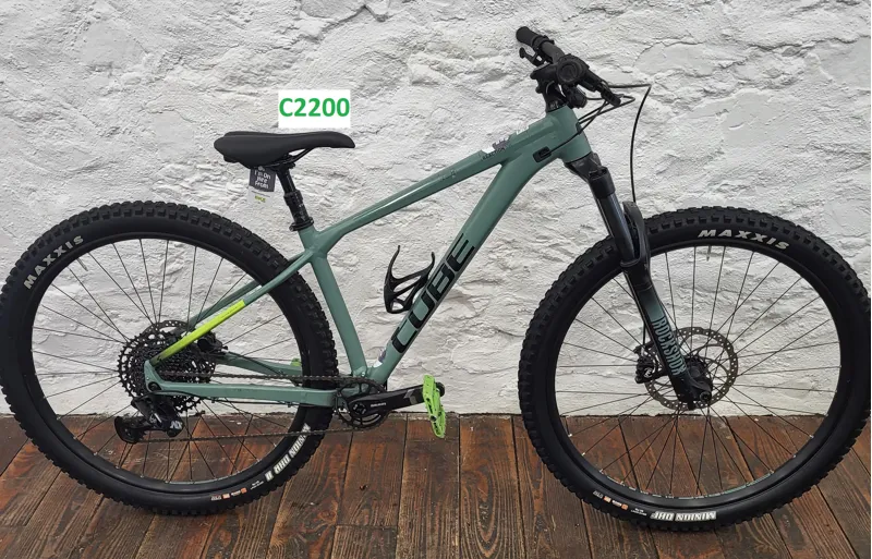 2022 Cube Reaction TM Mountain Bike in Green-12
