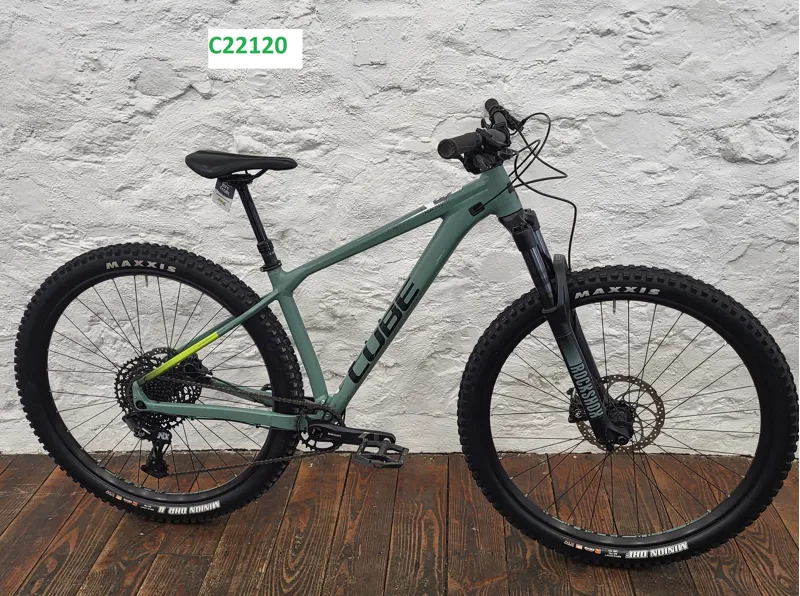 2022 Cube Reaction TM Mountain Bike in Green-5