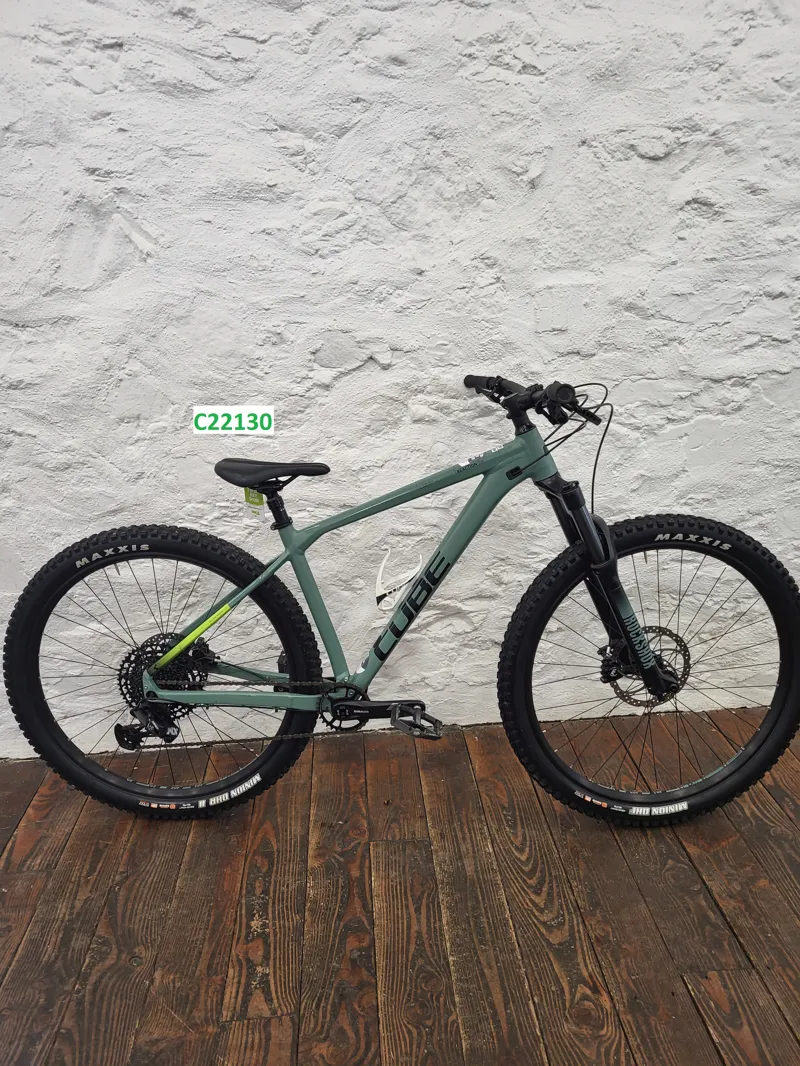 2022 Cube Reaction TM Mountain Bike in Green-8