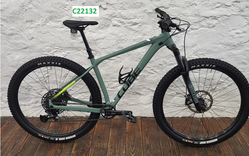 2022 Cube Reaction TM Mountain Bike in Green-6