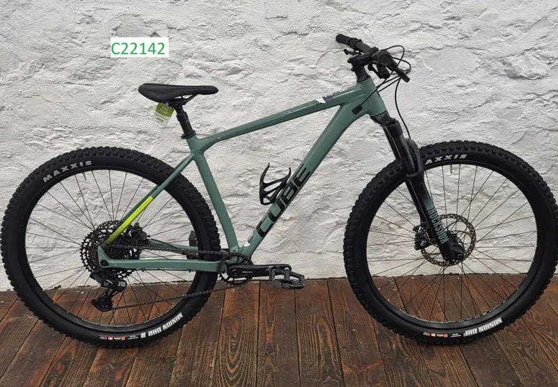 2022 Cube Reaction TM Mountain Bike in Green-10