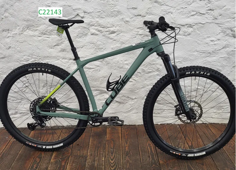 2022 Cube Reaction TM Mountain Bike in Green-11