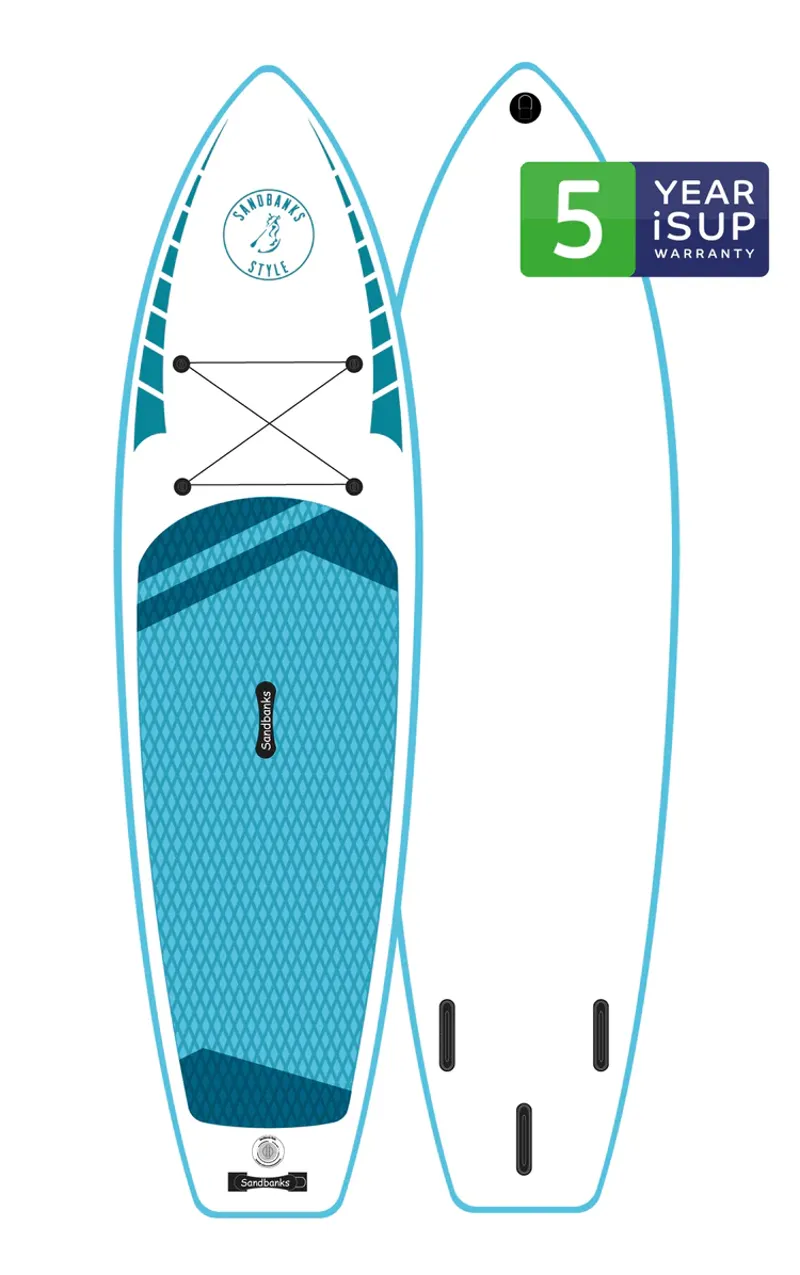 Sandbanks Style Ultimate Turquoise 10' 6 iSUP