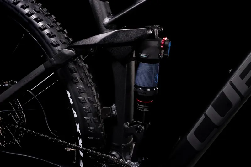 2022 Cube Stereo 120 Race Mountain Bike in Black Ex-Hire-3